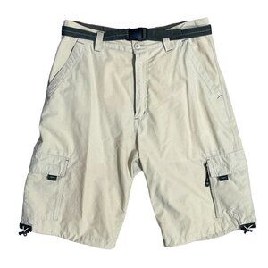 Adirondack Trading Company Cargo Shorts Khaki Hiking Long Size 30